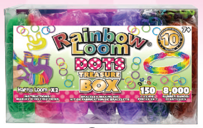 Rainbow Loom Neon Treasure Box