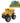 4" FUNNY SCHOOL BUS W/ MONSTER WHEELS