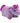 COLORFUL LAVENDER UNICORN PILLOW PETS 16 Inches